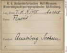Etiketten zu Fluorit (NHMW-MIN-Aa2015)